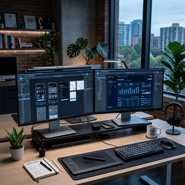 Figma Design Tool - Collaborative Interface Design Platform